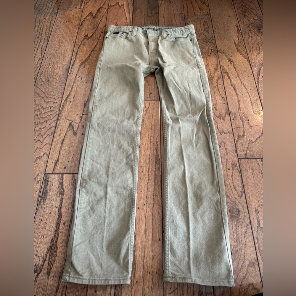 Men’s Vans Jeans. Size 30. Light green tint.